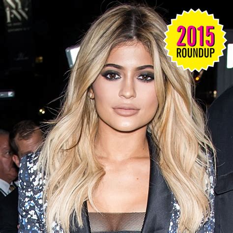 Kylie Jenners Hair Colors In 2015 All Of Kylie Jenners Wigs And