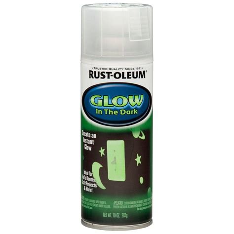 Rust Oleum Specialty 10 Oz Glow In The Dark Spray 267026 The Home Depot