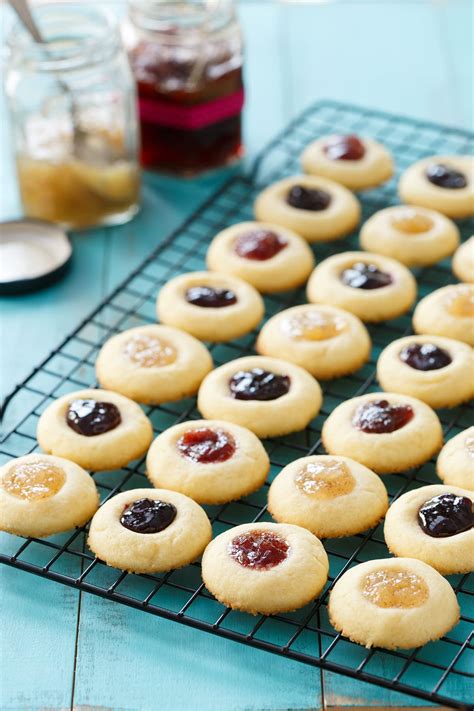 Jam Filled Thumbprint Cookies Love And Olive Oil