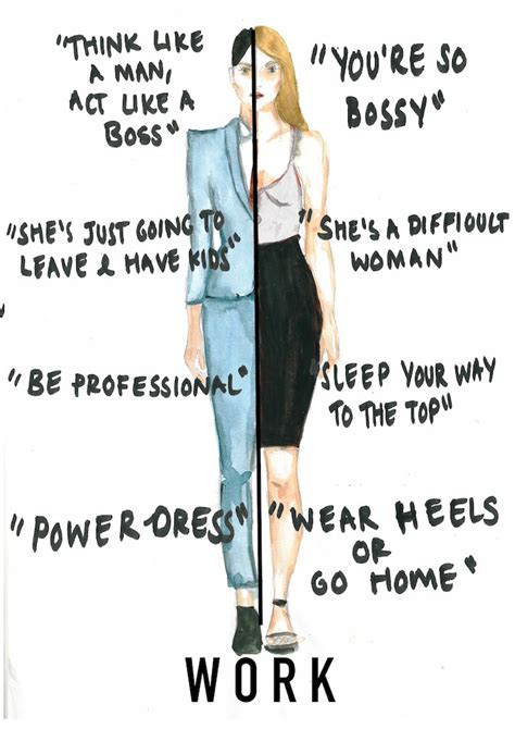Illustrator Depicts The Unfair Double Standards Placed On Women Every Day
