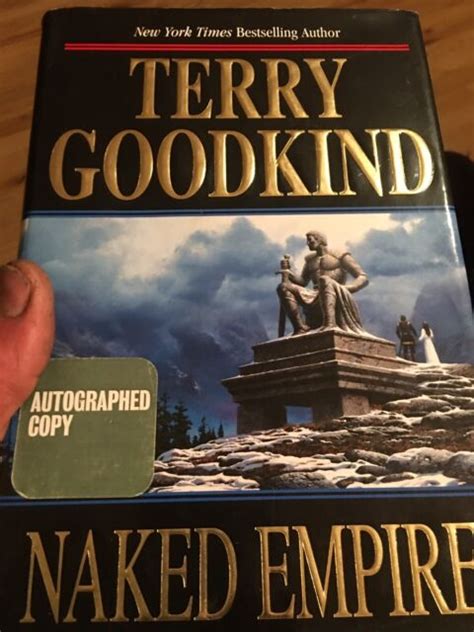 sword of truth ser naked empire by terry goodkind 2003 hardcover revised edition for sale