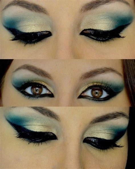 10 Best Arabian Eye Makeup Tutorials With Step By Step Tips Gold Eye