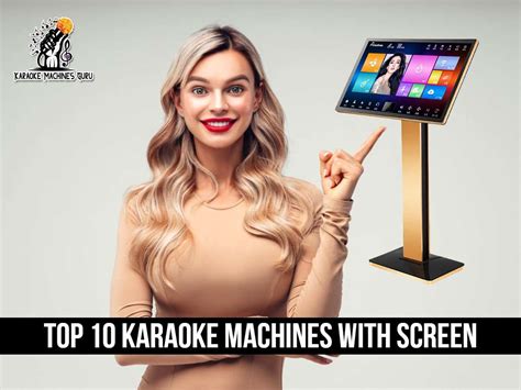 Top 10 Karaoke Machines With Screen 2023 Reviews