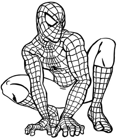 Superhero Coloring Pages Free Download On Clipartmag