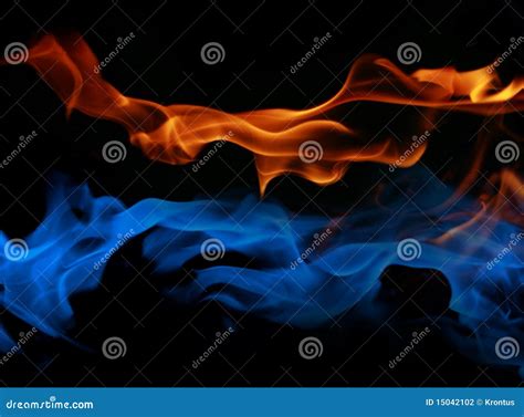 Fire And Ice Stock Photo Image Of Shape Design Cold 15042102