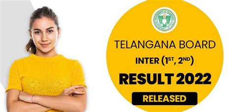 Telangana Board Inter 1st and 2nd-year Result 2022 Declared