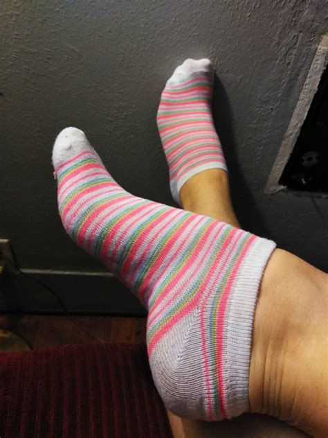 Selling Stinky Sweaty Days Worn Girl Socks Free Shipping Sealed In Bag To Keep The