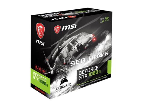 Msi Geforce Gtx 1080 Ti Video Card Gtx 1080 Ti Sea Hawk