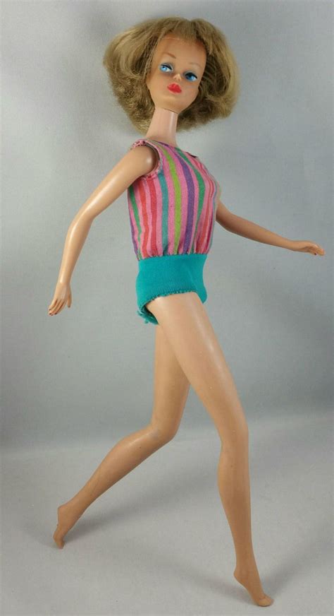 Vintage Original American Girl Barbie Doll With Bendable Legs 1966