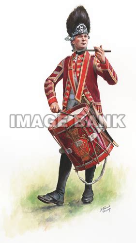 British Drummer 59th Regiment Of Foot 1775