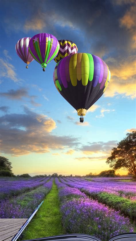 44 Colorful Hot Air Balloons Wallpaper
