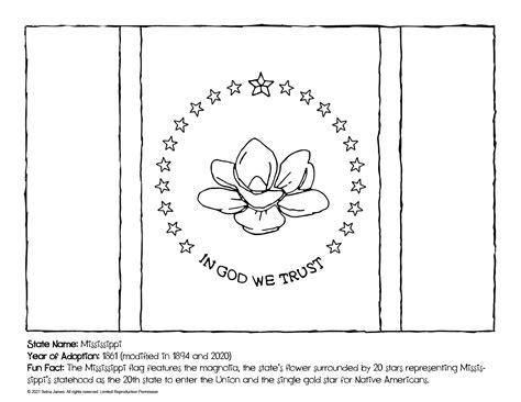 Free Coloring Pages For Mississippi