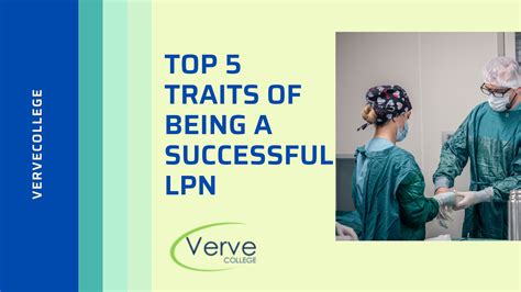 Top 5 Features Of Being A Successful Lpn Practical Nurse