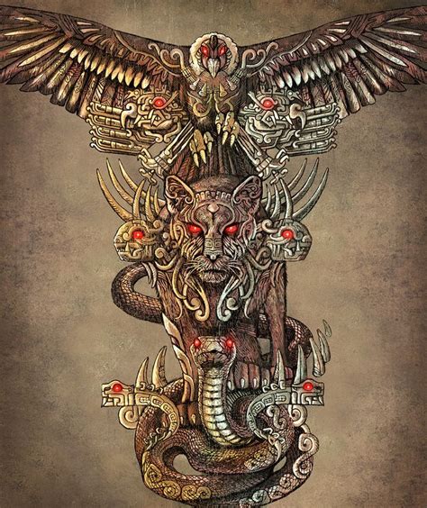 Amaru Pumac Kuntur En 2023 Tatuaje Inca Dioses Incas Mitología Inca