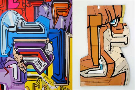A Neo Cubism Excursion With Pro176 Art At Galerie Nicolas Xavier