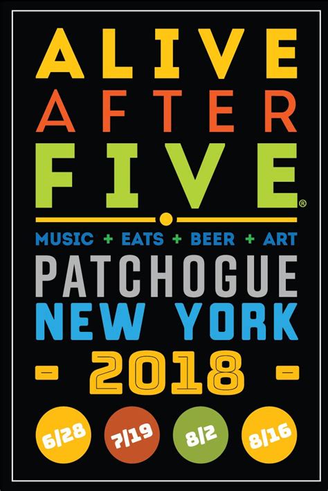Alive After Five Patchogue New York Ny Trip Summer Street New