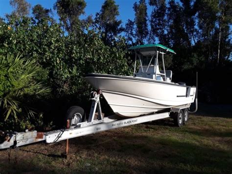 1995 24ft Boston Whaler Justice Cc 2001 Twin 200 Hpdi W1999 Boatmaster