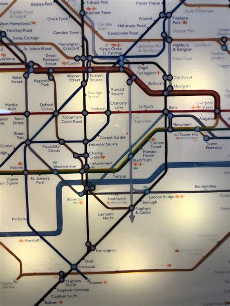The London Underground Tube Map Silhouette Art Etsy