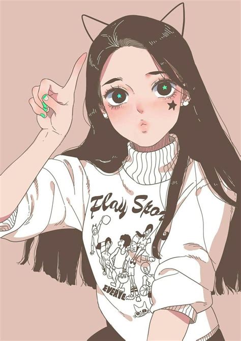 Pin By Mivivog🧸 On ɑɳiɱɛ Girls Cartoon Art Anime Art Girl Girly Art