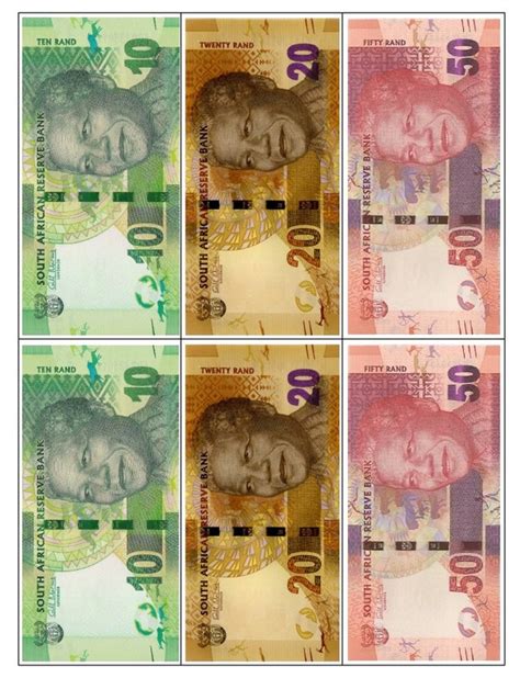 printable south african play money printable  degree