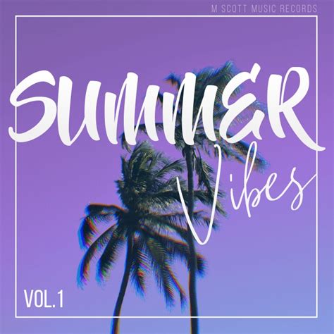 Summer Vibes Palms Album Cover Art 2 Template Postermywall