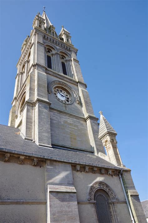 St Pierre Church Arromanches Normandy France David Merrett Flickr