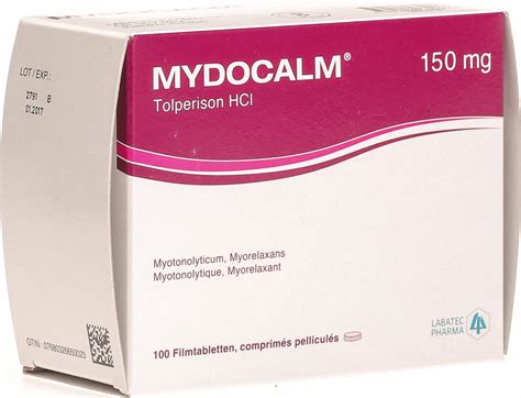 Mydocalm Filmtabletten mg Stück in der Adler Apotheke