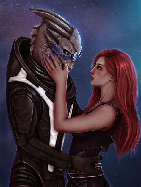 Femshep Commander Shepard Garrus Me персонажи Mass Effect
