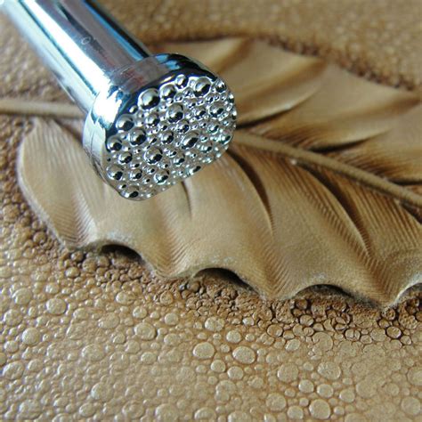 Leather Stamping Tool Large Pebble Matting Texture Diy Leather