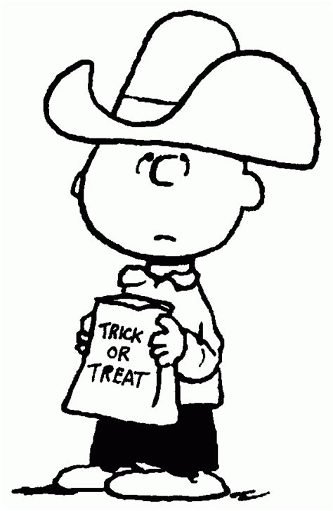 Peanuts Halloween Coloring Pages Az Coloring Pages Sn