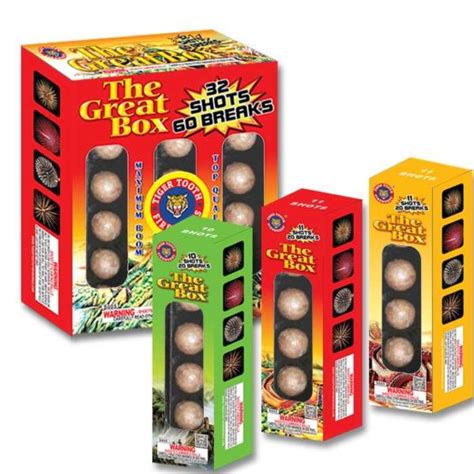 The Great Box Tiger Tooth Fireworks