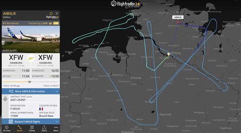 Flightradar24 On Twitter Follow The First Flight Of The Airbus