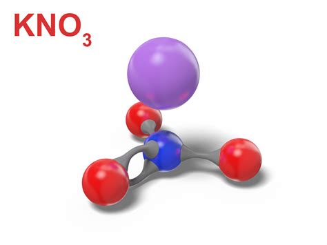 Modèle 3d De Nitrate De Potassium Moléculaire Kno3 Turbosquid 1542668