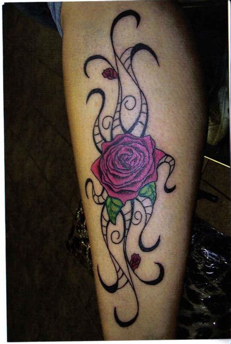 Rose Vine Tattoos