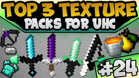 Top 3 Uhc Default Edits Minecraft Pvp Texture Resource Packs 18