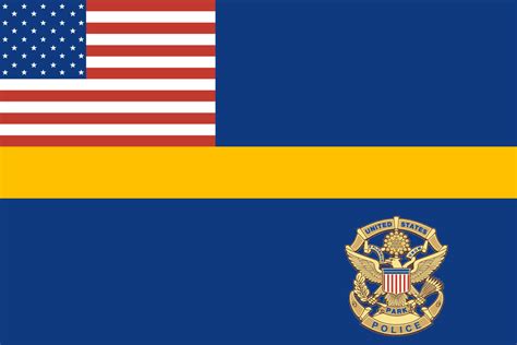 Redesigned Police Force Of The United States Flag Vexillology