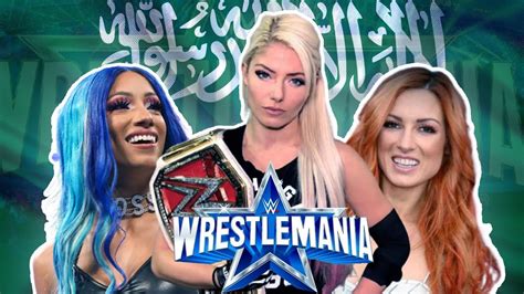 بطولة مصارعة نسائية في السعودية ودعوة أليكسا بليس WWE في موسم الرياض YouTube