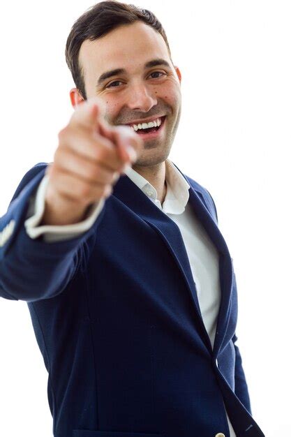 Funny Man Pointing Finger At Camera Photo Free Download