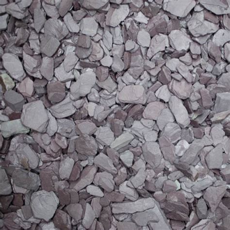 Buy Crushed Blue Slate Chippings 20mm Decorative Slate Chippings
