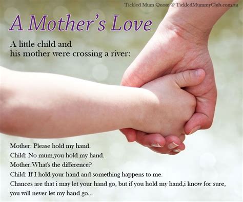 Mom And Baby Holding Hands Quotes