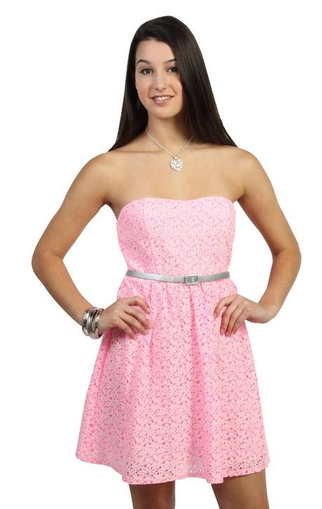 Cute Pink Casual Dresses Natalie