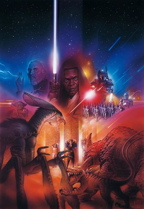 Episode Ii Star Wars Original Art Sandaworldcom The Art Of