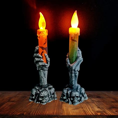 Halloween Decoration Light Ghost Hand Candle Home And Garden