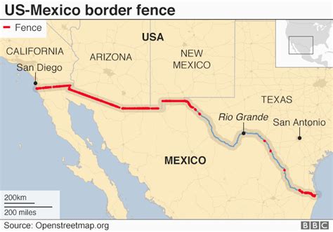Map Of Texas And Mexico Border Secretmuseum