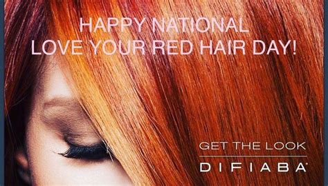 Happy National Love Your Red Hair Day ️ Whether Bright Bold Deep Strawberry Blonde Or Fiery