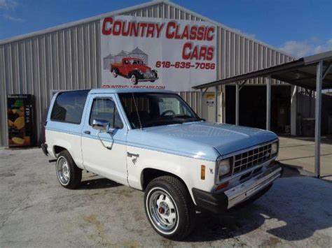 1985 Ford Bronco Ii For Sale Cc 1075806