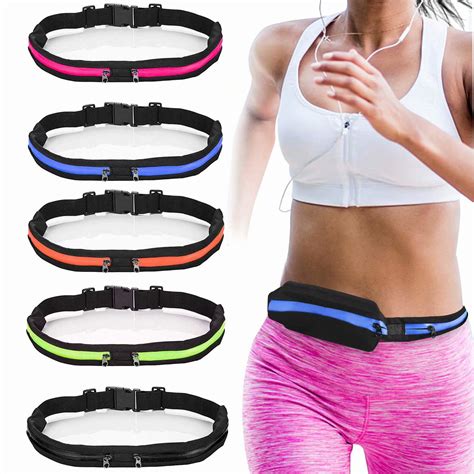 Running Belt Waist Pack Fanny Pack For Men And Women With 2 Expandable
