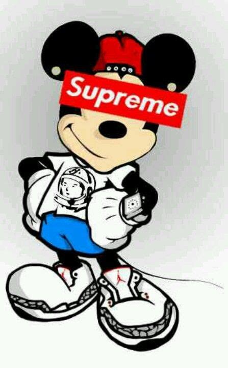 Supreme Mickey Mouse Wallpaper Mickey Mouse Art Mickey Mouse