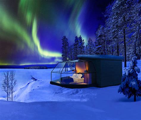 Dhpl Travels Experience The Magic Of Glass Igloo Hotels In Finnish