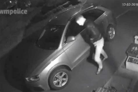 Watch Vandal Caught Scratching Audi Right In Front Of Cctv Camera Express Star